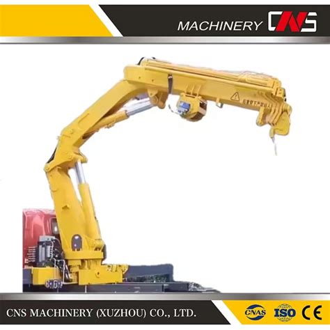 Manufacturer Ton Articulated Arm Mobile Truck Crane Hydraulic Knuckle