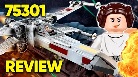 ЛУЧШИЙ X-WING?! ОБЗОР НАБОРА LEGO Star Wars 75301 - Х-Крыл Люка ...
