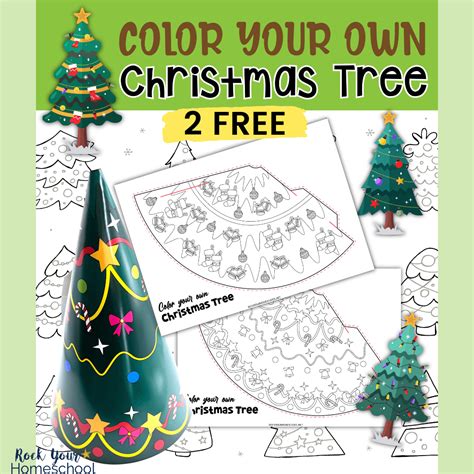 Printable 3D Paper Christmas Tree Template: DIY Holiday Fun (2 Free ...