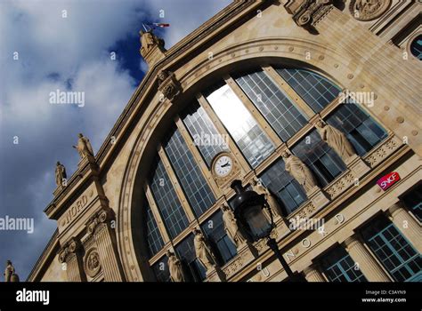 Gare Du Nord Train Station Paris France Stock Photo Alamy