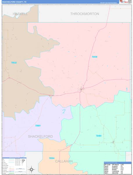 Map Books of Shackelford County Texas - marketmaps.com