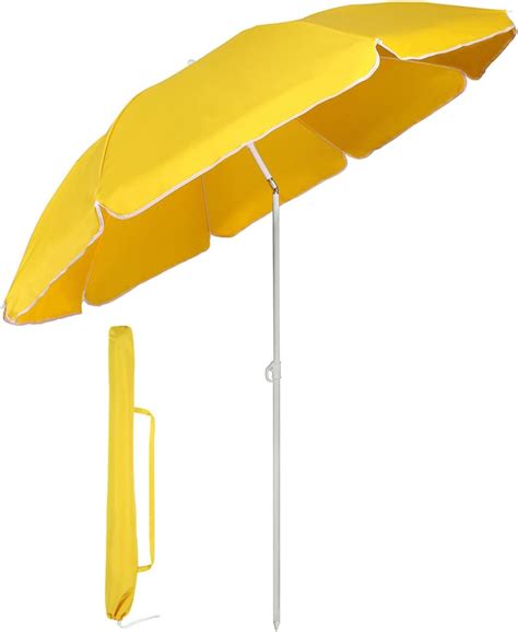 Sekey 160 Cm Parasol Strandscherm Met Beschermhoes Voor Balkon Tuin