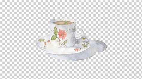 Dibujo De T De Taza De Caf Tazas De Caf Pintadas A Mano Pintura De