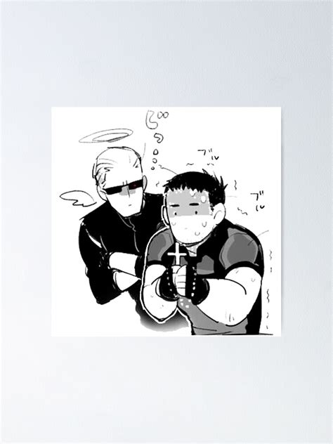 Chris Redfield And Albert Wesker Poster For Sale By Nefilims Redbubble