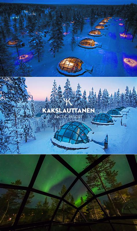 This Is Not A Dream Just The Kakslauttanen Resort In Finland Which Has Glass Igloos For