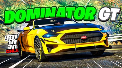 O CARRO MAIS LINDO DA DLC TUNANDO O NOVO DOMINATOR GT NO GTA 5 Online