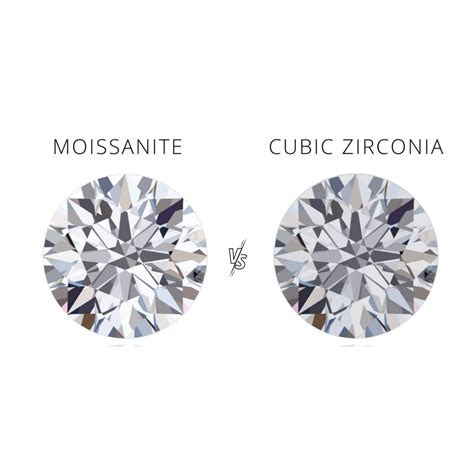 Moissanite Vs Cubic Zirconia Here S The Difference Ll Private Jewellers