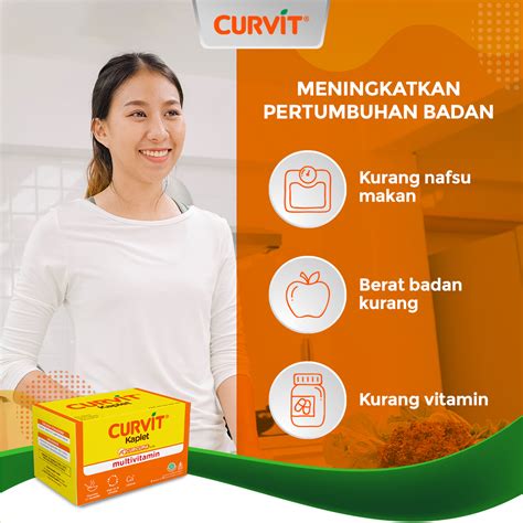 Per Strip Curvit Kaplet Blister Kaplet Blister Multivitamin