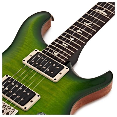 Disc Prs Ce24 Semi Hollow Jade Greenburst 0329976 At Gear4music