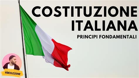 Educazione Civica La Costituzione Italiana E I Primi Articoli