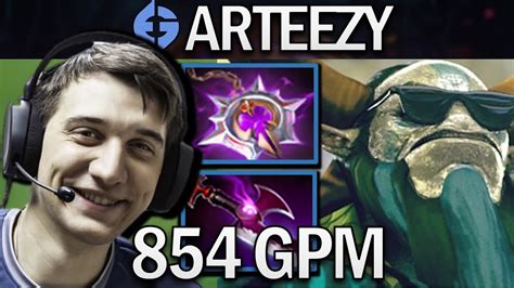 Nature S Prophet Dota 2 Gameplay EG Arteezy With Silveredge Nullifier