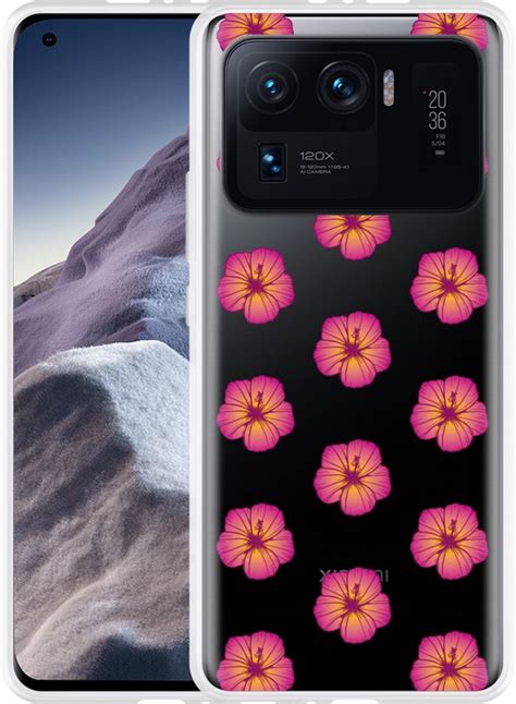 Hoesje Geschikt Voor Xiaomi Mi 11 Ultra Hawaiiaanse Bloemen II Bol