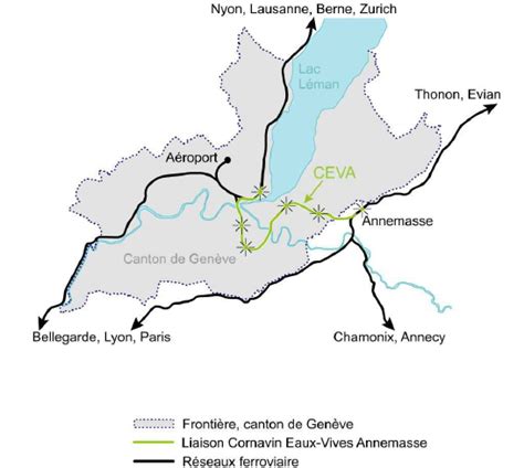 The Ceva Rail Line Project Source République Et Canton De Genève Cff