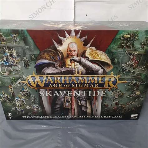 Sealed Warhammer Age Of Sigmar Skaventide Simon Charles Auctioneers