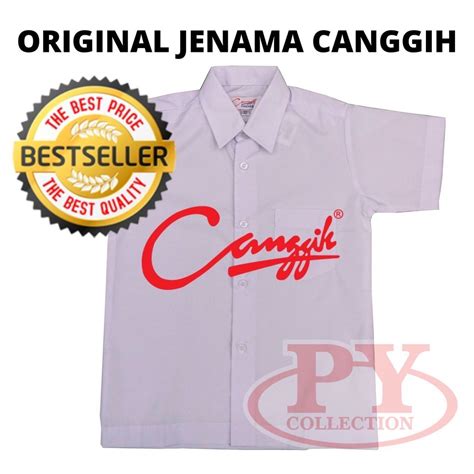 Baju Lelaki Lelaki Cp Original Baju Sekolah Jenama Canggih