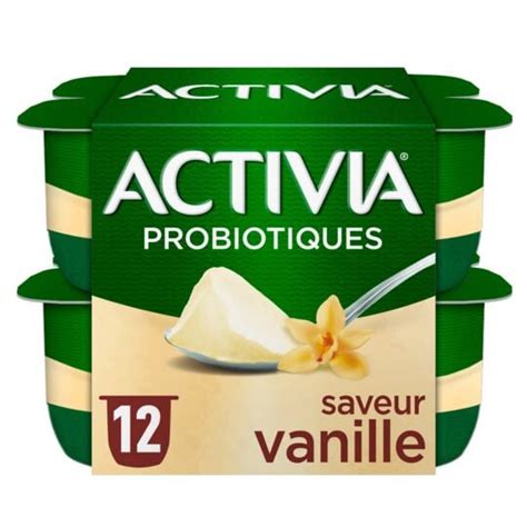 Yaourt Vanille Bifidus Activia Les Pots De G Prix Carrefour