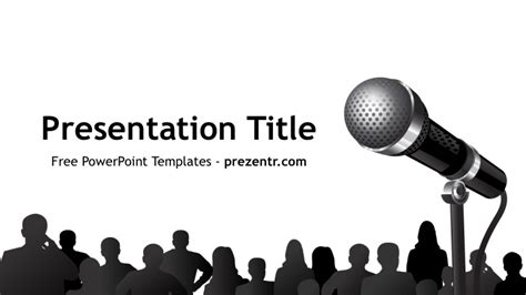 Public Speaking Powerpoint Template Prezentr