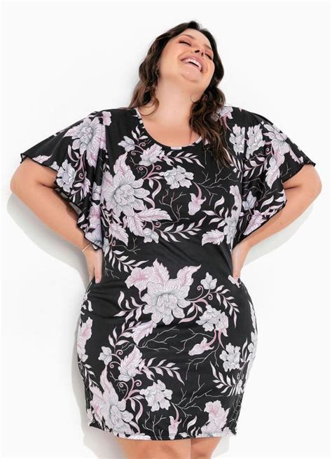 Plus Size Feminino Marguerite