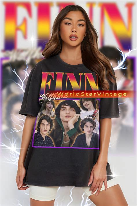 Finn Wolfhard Vintage Tshirt Finn Wolfhard Homage Shirt Finn Wolfhard