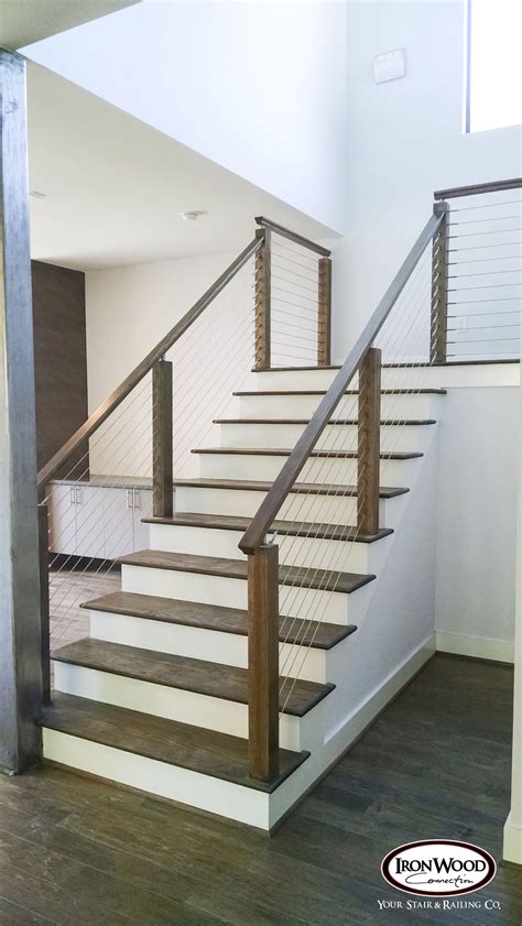 The Many Benefits Of Installing An Interior Cable Stair Railing Kit Interior Ideas