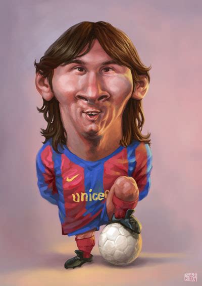 PICTURE: MESSI CARTOON ANIMASI