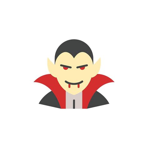 Vampire Icon Flat Icon 23149994 Vector Art At Vecteezy