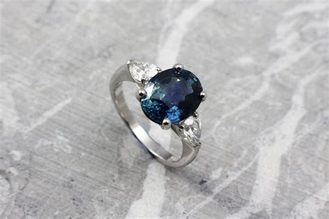 An Alternative To Teal Sapphire Engagement Rings Simon Wright