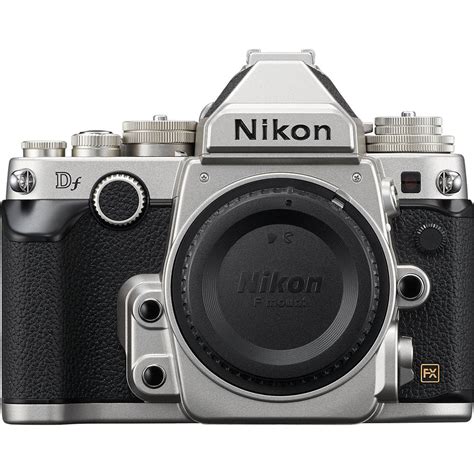 Used Nikon Df DSLR Camera Body Only Silver 1526B B H Photo