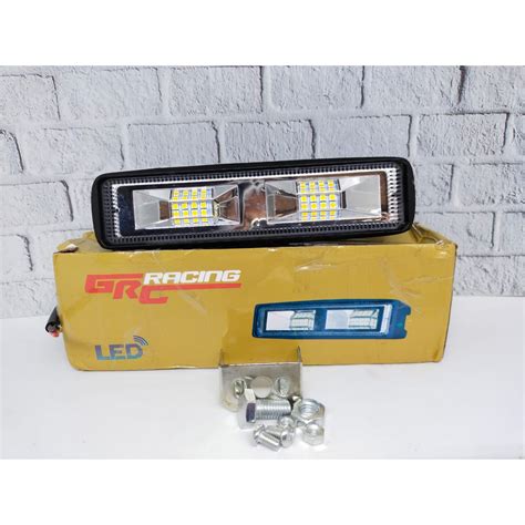 Jual Lampu Tembak Sorot Led Bar Cree 20 Mata 20w 12v 24v Flood Light