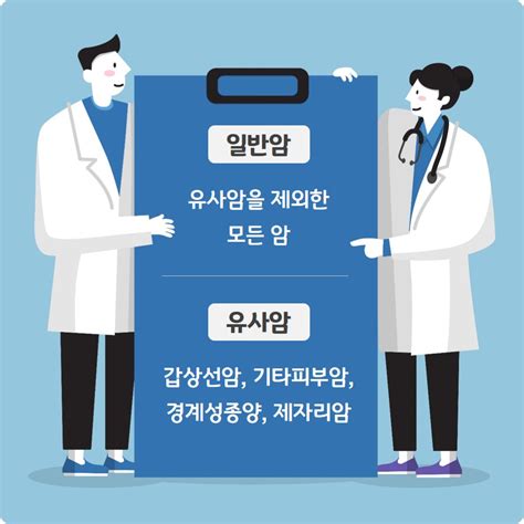 갱신과 비갱신 암보험 의 차이점과 일반암 유사암 알아보기 픽앤플랜 공식 블로그