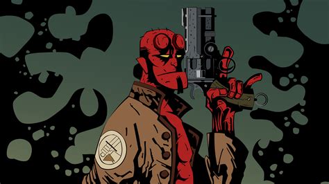 Hellboy K New Art Hd Superheroes K Wallpapers Images Backgrounds