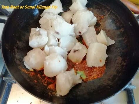 Taro Root Or Senai Kilangu Fry Yummy Ashas Kitchen
