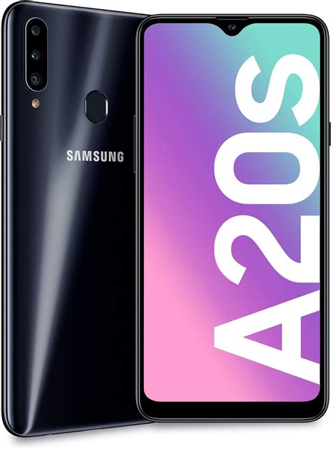 Samsung A207 Galaxy A20s 4G 3GB RAM 32GB Dual SIM Black Amazon Co Uk