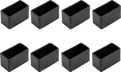 Bonsicoky Pcs Rectangle Rubber Furniture Leg Caps X