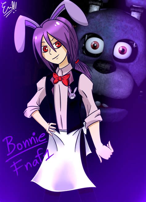 fnaf bonnie fan art remastered  emil inze  deviantart
