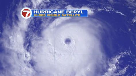 Hurricane Beryl Closes In On Southeast Caribbean After Strengthening