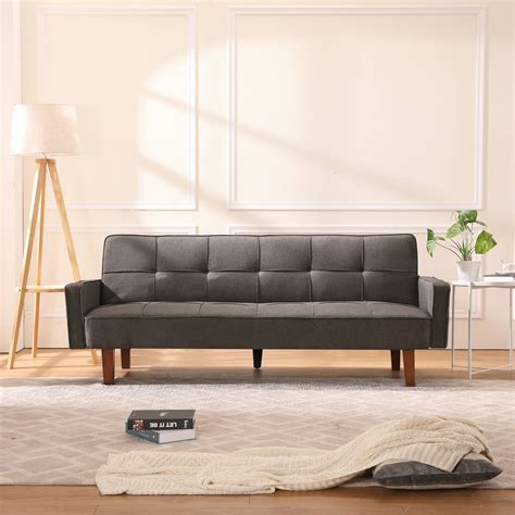 Convertible Sofa Bed Multi Function Folding Futon Couch Modern