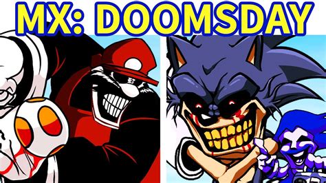 Fnf Vs Mx Doomsday Full Week Ft Lord X Cancelled Build Fnf Mod