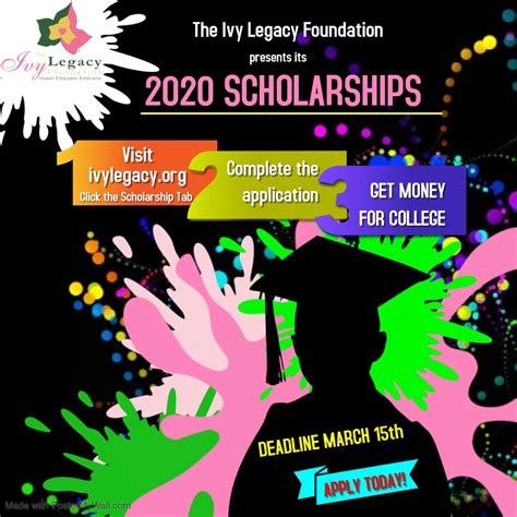 2020 Scholarship Flyer Made With Postermywall 1 Myphillylawyer