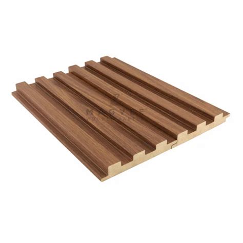 MDF Fluted Panel For Wall Size 2750 Mm L 121 Mm B At Rs 1300 Piece