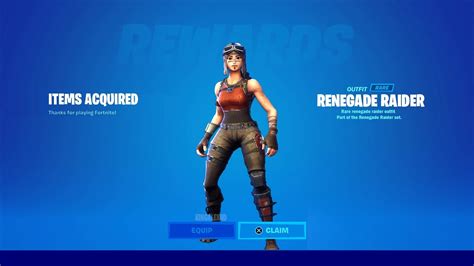 How To Get Renegade Raider Skin For Free In Fortnite Unlocked