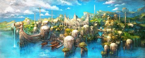 Final Fantasy Landscape Wallpaper Hd