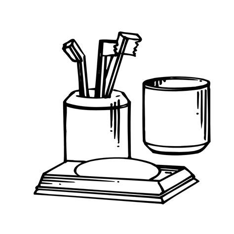 Toiletries Tool In Bathroom 7059501 Vector Art At Vecteezy