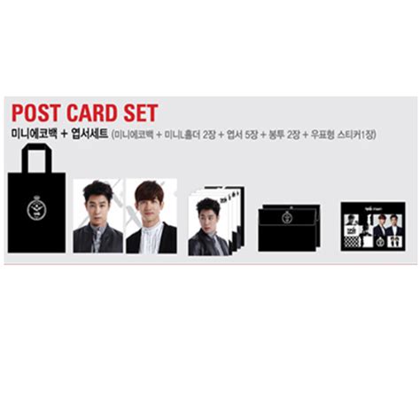 Ktown U Tvxq T Story Mini Ecobag Post Card Set Tvxq Special