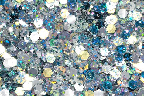 Jolifin Laveni Luxury Glitter Hologramm Silver Smaragd