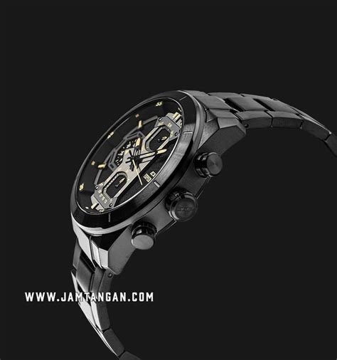 Expedition Modern Classic E 6828 MF BIPBAIV Black Dial Black Stainless