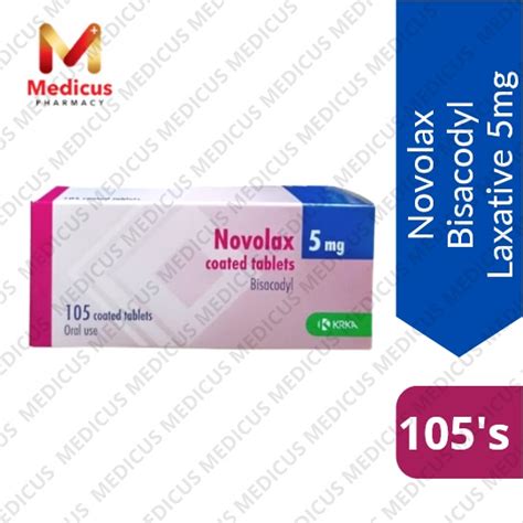 Novolax Bisacodyl Laxative 5mg 105s Exp 042025 Shopee Malaysia