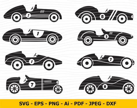 Retro Cars Svg Race Cars Svg Old Cars Svg Old Race Svg Retro Race