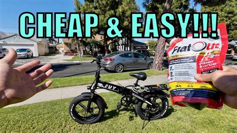 How To Prevent Flat Tires On Your E Bike Flat Out Installation YouTube