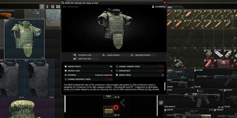 Best Armor Pieces Escape From Tarkov